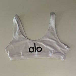 Alo Yoga Ambient Bra White/Black